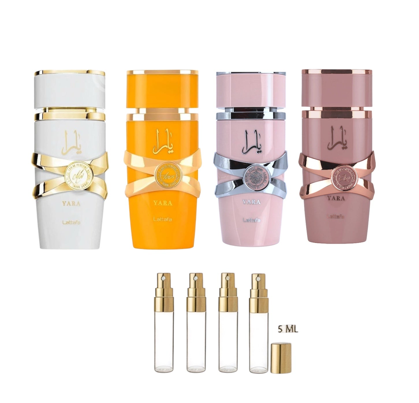 Discovery Set Yara Rosa + Yara Moi + Yara Tous + Yara Elixir